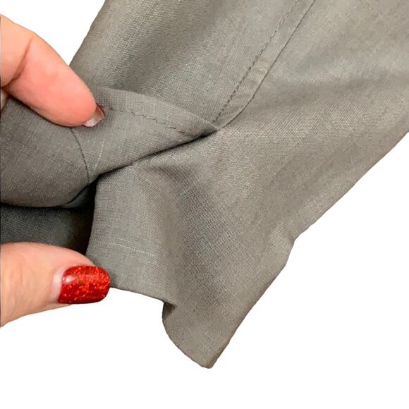 Badgley Mischka Gray Wool Blend Blazer - Picture 5 of 7